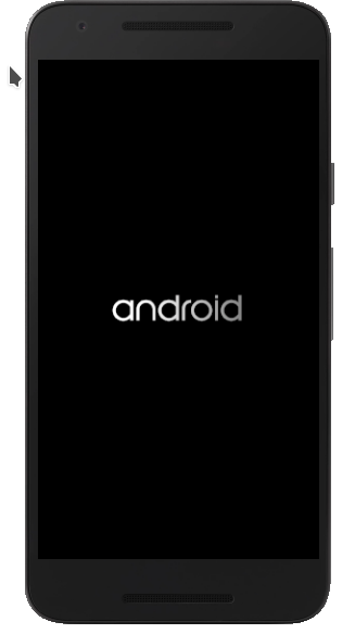 Android emulator boots