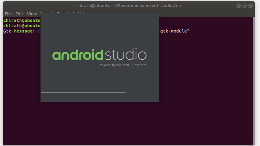 ubuntu android studio emulator